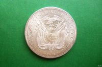 Лот: 17971427. Фото: 4. Эквадор 5 сукре 1943 г. крупное... Красноярск