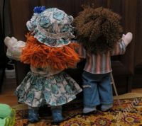 Лот: 672610. Фото: 2. "Вальдорфские" куклы. Дети растут