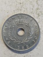 Лот: 16497079. Фото: 2. Греция 20 лепт, 1969. Монеты