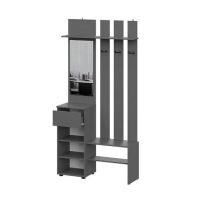 Лот: 21378416. Фото: 3. Стильная прихожая "Денвер" Графит... Мебель