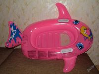 Лот: 989463. Фото: 2. Лодка надувная детская "Рыба". Игрушки