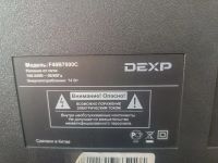 Лот: 25857996. Фото: 2. Телевизор Dexp F40B7000c. ТВ и видео
