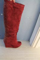 Лот: 8532447. Фото: 2. Красные, прекрасные -зимние сапожки... Женская обувь
