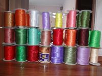 Лот: 8890145. Фото: 2. Косая бейка сиреневая. Вязание, шитье