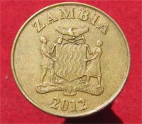 Лот: 11569237. Фото: 2. Монета №20406 Замбия. Монеты