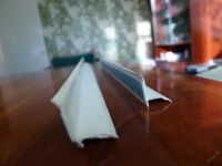 Лот: 5899607. Фото: 2. Плинтус пластиковый самоклюящийся... Отделочные материалы