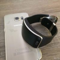 Лот: 8717628. Фото: 2. Продам Samsung s6 edge + gear... Смартфоны, связь, навигация