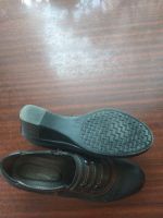 Лот: 25711149. Фото: 2. Женские туфли на танкетке коричневого... Женская обувь