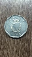 Лот: 20024419. Фото: 2. Монета Мальта 5 центов 1991 краб. Монеты