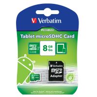 Лот: 5057880. Фото: 2. Карта памяти microSD HC 8 GB Verbatim... Носители информации