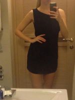 Лот: 6501441. Фото: 3. Платье черное из трикотажа, очень... Одежда, обувь, галантерея