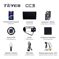 Лот: 21427602. Фото: 2. Штатная магнитола Teyes CC3L 4... Автозвук