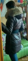 Лот: 10249086. Фото: 2. Пуховик натуральный мех. Кофе. Женская одежда