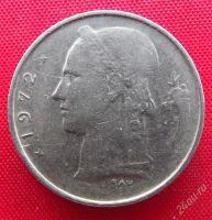 Лот: 2576734. Фото: 2. (№2127/LF) 1 франк 1972 (Бельгия... Монеты