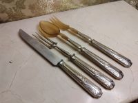 Лот: 19601893. Фото: 3. Старинный набор для сервировки. Домашний быт