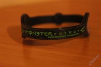 Лот: 1917779. Фото: 2. браслет monster energy новый в... Спортивные товары