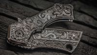 Лот: 20358621. Фото: 10. Кастомный складной нож Rad knives...