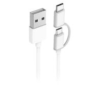 Лот: 23700248. Фото: 2. Кабель ZMI 2 в 1 USB Type-C... Аксессуары