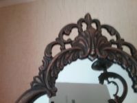 Лот: 16183385. Фото: 4. Зеркало в фигурной раме под бронзу... Красноярск