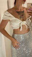 Лот: 23583003. Фото: 2. Женский белый топ Bershka. Женская одежда
