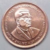 Лот: 1604934. Фото: 2. Маврикий. 5 цент 1999г. Монеты