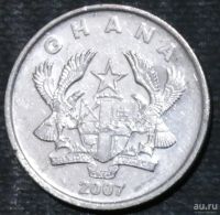 Лот: 13302084. Фото: 2. Экзотика с рубля (17185) Гана. Монеты