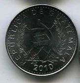 Лот: 18824665. Фото: 2. Гватемала 10 сентаво 2010. Монеты