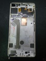 Лот: 9902937. Фото: 2. Сенсор в сборе с рамкой Fly IQ4516. Запчасти, оборудование