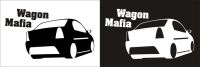Лот: 9189495. Фото: 2. Наклейка виниловая на авто "Wagon... Автохимия, масла, тюнинг