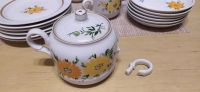 Лот: 16685314. Фото: 5. Сервиз чайный "Герберы" новый.