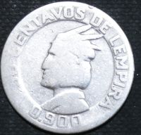 Лот: 11257541. Фото: 2. Гондурас. 1937 год. Серебро. Монеты