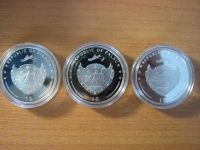Лот: 4681482. Фото: 2. Палау. Набор из 3-х монет 1 доллар... Монеты