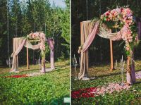Лот: 10387570. Фото: 2. Арка деревянная квадратная свадебная... Садовая техника