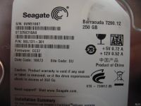 Лот: 12728825. Фото: 3. HDD жесткий диск 250GB Seagate... Компьютеры, оргтехника, канцтовары
