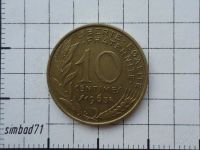 Лот: 2002453. Фото: 2. 10 сентимов Франция 1963г. Монеты
