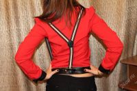 Лот: 2760338. Фото: 3. Блузка с подтяжками. Одежда, обувь, галантерея