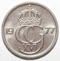 Лот: 6870977. Фото: 2. 10 эре 1977 год. Швеция. Монеты