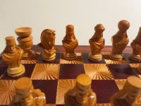 Лот: 24374238. Фото: 2. Шахматы деревянные ручной работы... Коллекционирование, моделизм