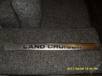 Лот: 1894776. Фото: 2. табличка TOYOTA LAND CRUISER... Автозапчасти