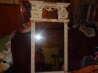 Лот: 7502843. Фото: 2. зеркало антиквариат 19 век. ручная... Скульптура, резьба