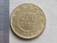Лот: 19699912. Фото: 8. Монета 200 лир Италия 1978 портрет...