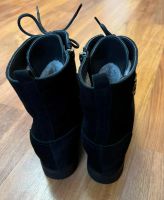 Лот: 19583720. Фото: 3. Женские черные замшевые зимние... Одежда, обувь, галантерея