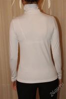 Лот: 2403235. Фото: 2. Водолазка белая 46. Женская одежда