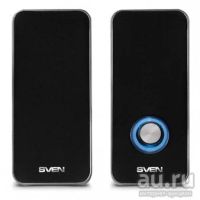 Лот: 8852990. Фото: 2. Колонки SVEN 325 6W 2.0 USB Black... Периферия