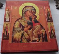 Лот: 13236860. Фото: 3. икона Пресвятая Богородица Толгская. Коллекционирование, моделизм