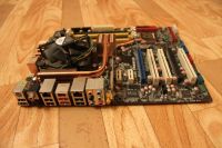 Лот: 6614042. Фото: 2. Материнская плата Asus Black Pearl... Комплектующие