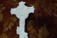 Лот: 11470198. Фото: 2. крест православный с Иисусом. Для дачи, дома, огорода, бани, парка