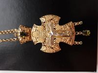 Лот: 13559407. Фото: 2. новый наперсный крест с украшениями... Ювелирные изделия, бижутерия, часы