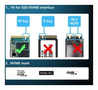 Лот: 21574071. Фото: 2. Адаптер NVMe для SSD m.2 в слот... Комплектующие