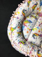 Лот: 11848603. Фото: 2. Кокон гнёздышко сказочный единорог. Дети растут